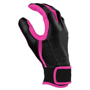 Meilleurs gants de frappe de baseball en cuir sublimé professionnels en gros, ambidextres, fermeture à boucle et crochet, respirants, durables - Product Image 4