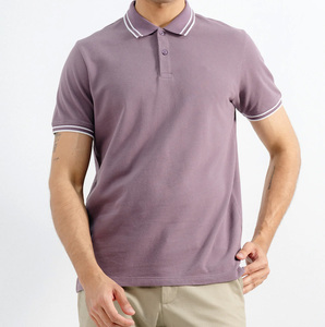 Vente en gros de t-shirts pour hommes de haute qualité, 220 g/m², mode, écologiques, manches courtes, coton et polyester, séchage rapide, respirants, décontractés - Product Image 1