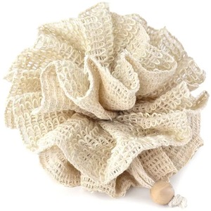Serviette de nettoyage en sisal naturel pour le corps du bain Chiffon de lavage en sisal exfoliant - Product Image 1