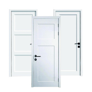 Puerta Interior de Madera MDF y Teca Maciza con Diseño Moderno Personalizable, Impermeable con Acabado de Melamina para Dormitorio, Último Estilo para Casas - Product Image 5