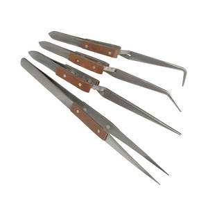 Pinzas de agarre de fibra Joyas Hobby Craft Soldadura Agarre de fibra Pinzas de bloqueo cruzado Pinzas de soldadura de bloqueo cruzado - Product Image 4