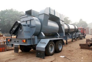 Mezclador caliente móvil de planta de tambor de asfalto portátil de alta calidad de calidad fabricado en India-para proyectos de construcción - Product Image 2