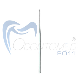 Instrumentos Quirúrgicos Veterinarios Odontomed, Cureta de Punta Cerrada Tipo Buck Ear # 2 Rectificadoras Manuales de Acero Inoxidable de 6.5 Pulgadas con Certificación CE Clase II - Product Image 5