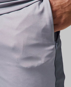 Vente en gros en vrac de vêtements de sport et fitness personnalisés avec logo pour hommes ensemble de shorts en coton respirant pour entraînement - Product Image 3