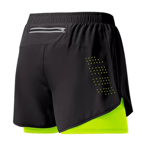 Short de sport et de basket-ball de haute qualité pour hommes, double couche de maille décontractée avec poches confortables, style High Street - Product Image 2