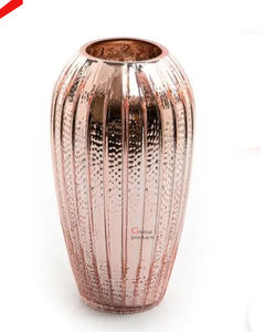 Vase à fleurs en métal cuivre de qualité supérieure pour la décoration intérieure de la maison de bureau - Product Image 1