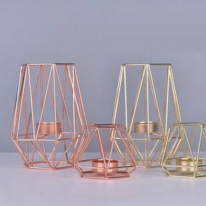 La mejor decoración del hogar elegante soporte de candelita de hierro y metal portavelas festivo de Navidad con otras funciones - Product Image 6