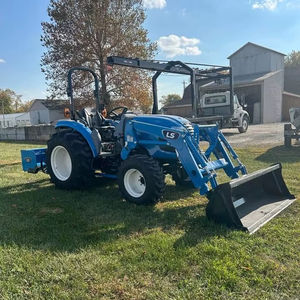 Fournisseur direct d'usine pour une tondeuse à gazon de qualité 5,5 CV EPA, petit tracteur 4x4 avec chargeur frontal, pelle arrière, mini-tracteur sans fil - Product Image 1