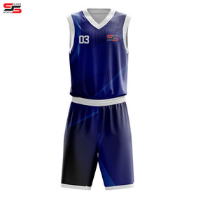 Uniforme de baloncesto de nuevo estilo personalizado hecho en poliéster 100% uniforme de baloncesto hecho en Pakistán uniforme de baloncesto - Product Image 1