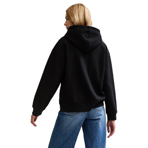 Sudadera Extra Grande para Mujer, Forrada, Unisex, de Tela de Felpa de Algodón, Antiencogimiento, de Secado Rápido, Transpirable, Lisa, para Invierno - Product Image 5