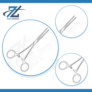 Rochester-Pean Artery Forceps 180mm, Curved Pattern, Box Joint, Heavy-Duty Hemostatic <b>Clamp</b>, Surgical Grade Stainless Steel - Product Image 4