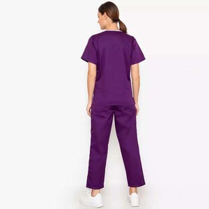 Conjuntos de uniformes elegantes para mujer, logotipo personalizado, suave, hecho de fábrica, uniformes de verano para Hospital, trajes para Hospital, conjuntos de uniformes para mujer - Product Image 4