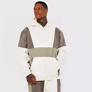 Sweat à capuche surdimensionné en tissu éponge français, vente en gros - Product Image 1