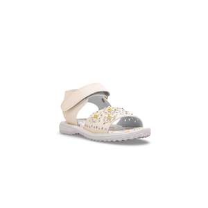 Sandalia informal de tacón Crema para niñas KD7783 - Product Image 2