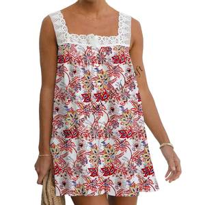 Nuevo Vestido Estampado en Bloques de Moda India para Mujer, Vestido Bohemio Estampado en Bloques, Vestido de Algodón para Eventos Nocturnos, Vestido para Mujer, Vestido para Niña - Product Image 5