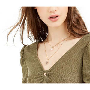 Top Ruched Floreale Ricamato Crave Fame Junior Verde Taglia S - Lino Lavorato a Maglia Chiffon per Feste Autunnali con Volant - Product Image 2