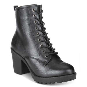 Zigi Soho Stivaletti da Donna Kourtlan con Lacci, Tacco Alto, a Metà Polpaccio, con Plateau, per Estate Inverno Autunno, Taglia 9 M-Nero - Product Image 1