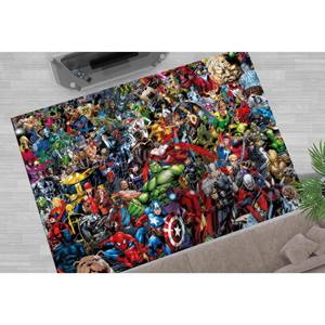 Tapis imprimé Marvel Heroes, tapis Super Héros, tapis pour enfants, tapis en chenille - Product Image 4