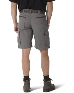 Pantalones cortos Cargo de secado rápido para hombre, color sólido, estilo único, 100% algodón, transpirable, lana, verano, trabajo al aire libre - Product Image 2
