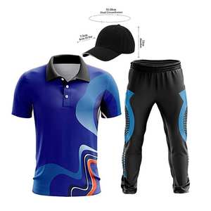 Cricket uniforme Kit de sport léger respirant Flexible confortable Durable élégant tenue d'équipe personnalisée pour hommes femmes Match - Product Image 6