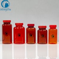 Flacon pharmaceutique rond en plastique de 400 ml, 500 ml, 750 ml, emballage de conteneur pharmaceutique populaire du fabricant, flacon de pharmacie pour capsules