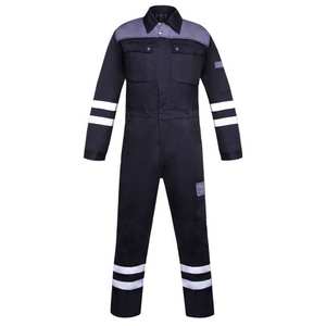 Overol de Seguridad de Alta Visibilidad ANSI Clase 1, Ignífugo, Impermeable, con Tiras Reflectantes LED, Logotipo Personalizado para Trabajadores - Product Image 4