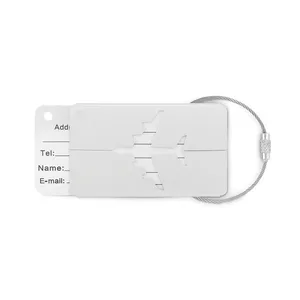 Etiquetas de equipaje personalizables FLY TAG, llaveros y mosquetones promocionales premium para merchandising - Product Image 3