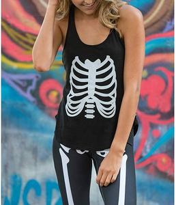 Chemises sans manches imprimées personnalisées pour femmes, débardeur d'entraînement, Yoga, course à pied, chemises décontractées d'été, Singlets - Product Image 2