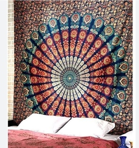 Sábana de algodón de 1 kg de peso con dos fundas de almohada Sábana hecha a mano para todos - Product Image 2