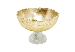 ชามสลัดอลูมิเนียมแบบทำมือชามผลไม้ลายนูนสีตามสั่งสำหรับใช้บนโต๊ะในครัวแบบใช้แล้วทิ้ง - Product Image 5