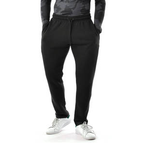 Custom Logo <b>Men's</b> Fashion <b>Jogger</b> Pants Private Label Wholesale <b>Slim</b> <b>Fit</b> Sports Sweatpants with Flat Front Style Plain Dyed - Product Image 3