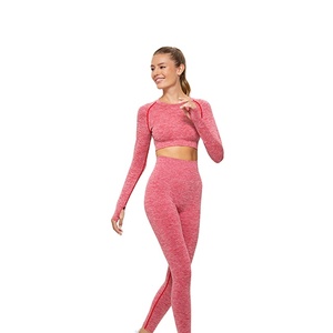 Camiseta Deportiva de Manga Larga para Mujer, Personalizada con Logotipo, Corte Ajustado, 100% Algodón, 260 g/m², Cuello Redondo, Lisa - Product Image 6