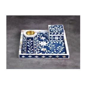 Ensemble de brûleurs de bakhoor en incrustation de nacre élégante le plus demandé pour les parfums de maison disponibles à prix d'exportation depuis l'Inde - Product Image 1