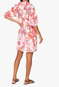 Vestido blanco y rosa suave y cómodo más vendido para uso diario informal disponible al mejor precio de la India - Product Image 3