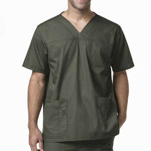 Conjuntos de Uniformes Médicos Unisex con Logotipo Personalizado, 100% Algodón Twill, Secado Rápido, Transpirables, Uniformes de Hospital de Alta Calidad para Hombres y Mujeres - Product Image 6