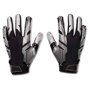 2025 gants de sport à doigts complets pour hommes sur mesure gants de Football américain respirants entraînement en Latex en cuir personnalisé - Product Image 5