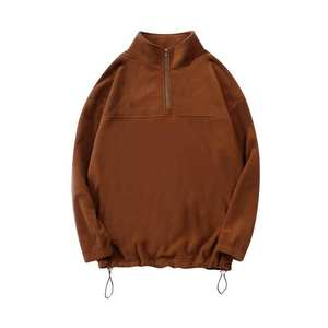 Sudadera con Capucha de Forro Polar con Cremallera, Sudadera de Invierno con Logotipo Personalizado, Impresión y Bordado, Sudadera Holgada y Gruesa Unisex - Product Image 4