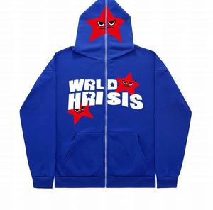 Sweats à capuche en molleton d'hiver pour hommes 100% coton respirant Basics couleur unie Logo personnalisé grande taille Hot-Sale pour hommes et femmes - Product Image 4