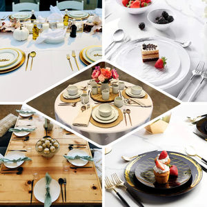 Elegante Juego de Cubiertos con Cabeza Negra y Mango Blanco, Ideal para Restaurantes, Hoteles, Resorts, Eventos y Uso Doméstico Elegante, Hecho en India - Product Image 5