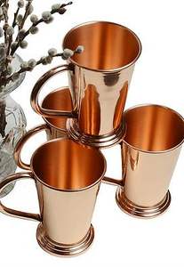 Mug en cuivre de haute qualité pour Moscow Mule, tasses en céramique - Product Image 2