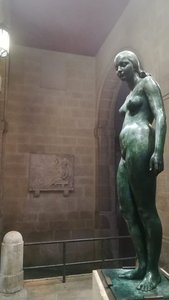 Escultura de Metal de Fábrica de Esculturas <span class=keywords><strong>Famosas</strong></span>, Escultura de Bronce de Tamaño Natural de Mujer Desnuda - Product Image 5
