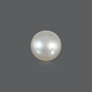 Perla del Mar del Sur de 6.7 Quilates, Suelta, Natural, Blanca/Dorada, para Joyería - Product Image 1