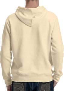 Sudadera con capucha de gran tamaño para hombre, jersey de lana de algodón, hombro caído, logotipo personalizado, ropa de calle cálida para invierno, sudadera de moda - Product Image 5