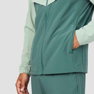 Conjunto Deportivo de Alta Calidad para Hombre, Chaqueta Cortavientos con Capucha y Cremallera, Resistente al Viento, para Actividades al Aire Libre - Product Image 6