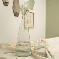 Sélection de verre transparent à effet craquelé