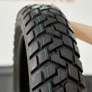 Neumático de Motocicleta Todoterreno KUMA K525 de Alto Rendimiento y Alta Tracción, Antideslizante, sin Cámara, 110/90-16, Negro - Product Image 1