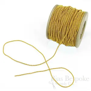 2 Ply Twisted Metallic strings gold bullion wired