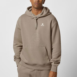 Sudadera con capucha de invierno informal para hombre de gran oferta con cuello con capucha de diseño personalizado de patrón sólido-Hecho en Pakistán Precio al por mayor - Product Image 3