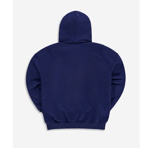 Sweats à capuche zippés de 420 grammes avec impression de logo personnalisé Sweats à capuche à fermeture éclair surdimensionnés en coton polaire épais de haute qualité - Product Image 4