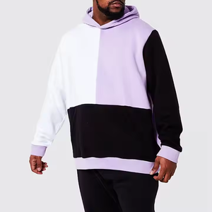 Vente en gros de sweats à capuche d'hiver personnalisés en polaire avec poche de couleur unie coupe régulière pull style meilleur prix streetwear de haute qualité pour hommes - Product Image 1